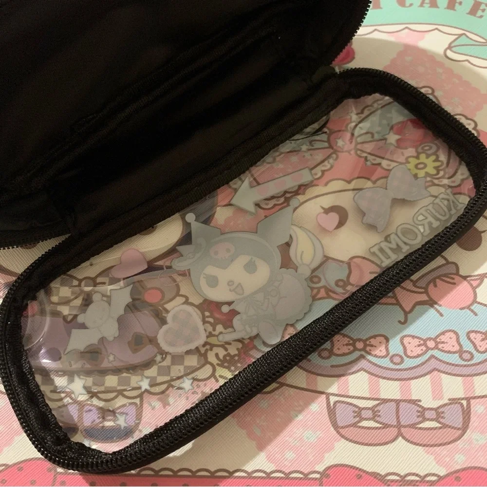 Kuromi Black Pencil Case/ Cosmetic Bag